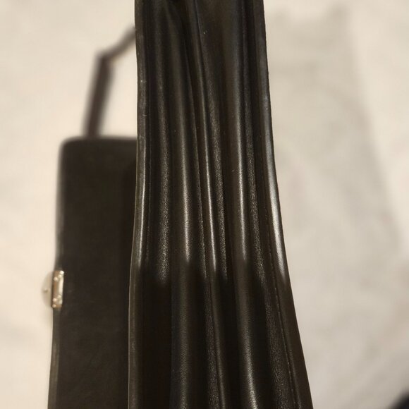 DE BON ATTACHE/BRIEF CASE IN BLACK LEATHER, unisex - Picture 6 of 11